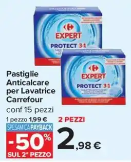 Carrefour Pastiglie Anticalcare per Lavatrice Carrefour offerta