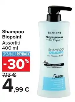 Carrefour Market Shampoo Biopoint offerta