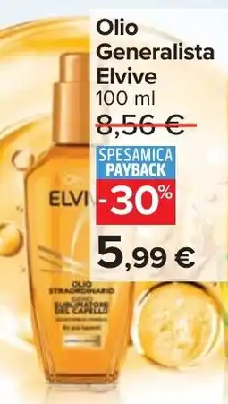Carrefour Market Olio Generalista Elvive offerta