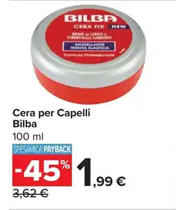 Carrefour Market Cera per Capelli Bilba offerta