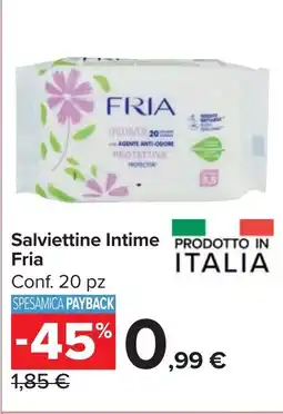 Carrefour Market Salviettine Intime Fria offerta