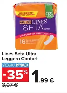 Carrefour Market Lines Seta Ultra Leggero Confort offerta