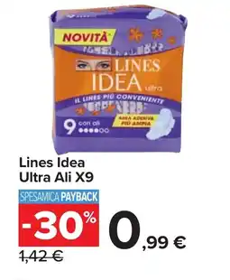 Carrefour Market Lines Idea Ultra Ali X9 offerta