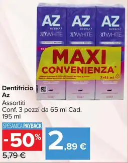 Carrefour Market Dentifricio Az offerta