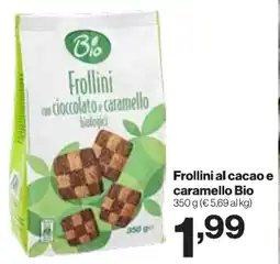 In'S Mercato Frollini al cacao e caramello Bio offerta