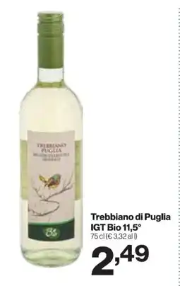 In'S Mercato Trebbiano di Puglia IGT Bio 11,5° offerta