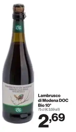 In'S Mercato Lambrusco di Modena DOC Bio 10° offerta