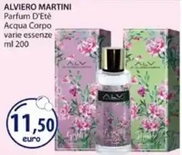 Acqua & Sapone ALVIERO MARTINI Parfum D'Etè Acqua Corpo varie essenze offerta