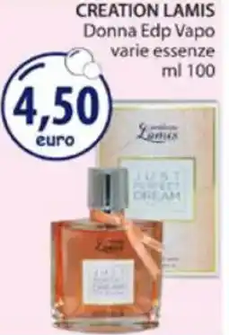 Acqua & Sapone CREATION LAMIS Donna Edp Vapo varie essenze offerta