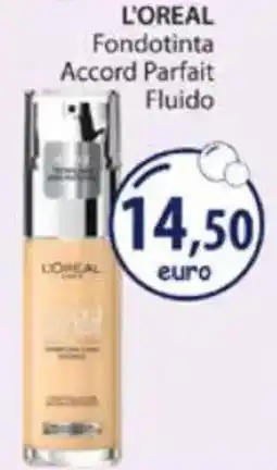 Acqua & Sapone L'OREAL Fondotinta Accord Parfait Fluido offerta