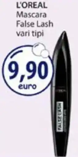 Acqua & Sapone L'OREAL Mascara False Lash vari tipi offerta