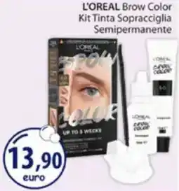Acqua & Sapone L'OREAL Brow Color Kit Tinta Sopracciglia Semipermanente offerta