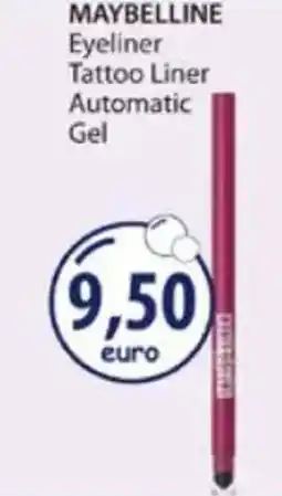 Acqua & Sapone MAYBELLINE Eyeliner Tattoo Liner Automatic Gel offerta