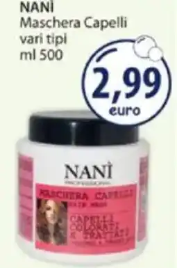 Acqua & Sapone NANI Maschera Capelli vari tipi offerta