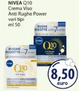 Acqua & Sapone NIVEA Q10 Crema Viso Anti Rughe Power vari tipi offerta