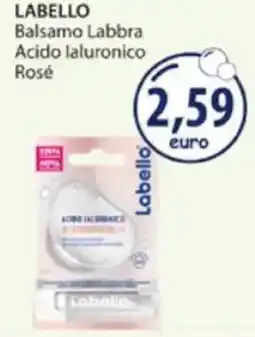 Acqua & Sapone LABELLO Balsamo Labbra Acido laluronico Rosé offerta