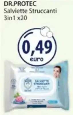 Acqua & Sapone DR.PROTEC Salviette Struccanti 3in1 x20 offerta