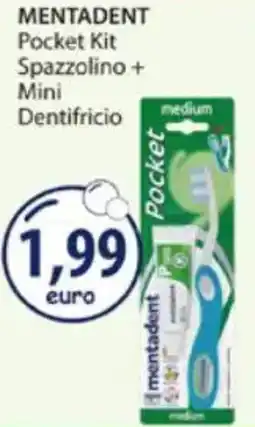 Acqua & Sapone MENTADENT Pocket Kit Spazzolino + Mini Dentifricio offerta
