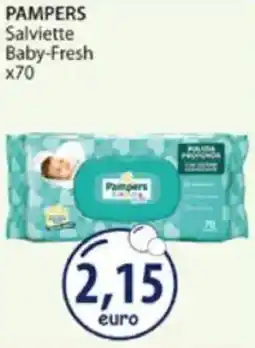 Acqua & Sapone PAMPERS Salviette Baby-Fresh x70 offerta