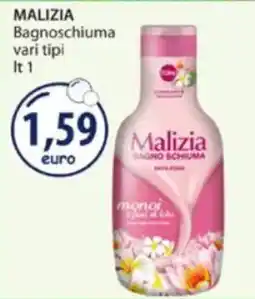 Acqua & Sapone MALIZIA Bagnoschiuma vari tipi offerta