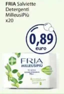 Acqua & Sapone FRIA Salviette Detergenti MilleusiPiù x20 offerta