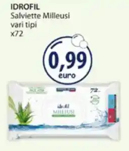 Acqua & Sapone IDROFIL Salviette Milleusi vari tipi x72 offerta