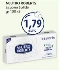 Acqua & Sapone NEUTRO ROBERTS Sapone Solido offerta