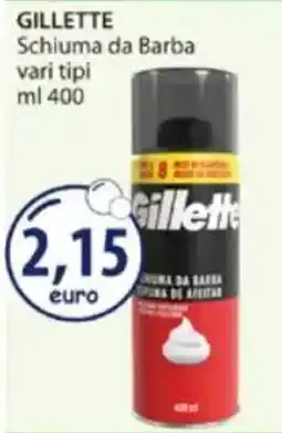 Acqua & Sapone GILLETTE Schiuma da Barba vari tipi offerta