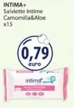 Acqua & Sapone INTIMA+ Salviette Intime Camomilla&Aloe x15 offerta