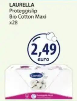 Acqua & Sapone LAURELLA Proteggislip Bio Cotton Maxi x28 offerta