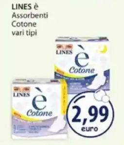 Acqua & Sapone LINES è Assorbenti Cotone vari tipi offerta