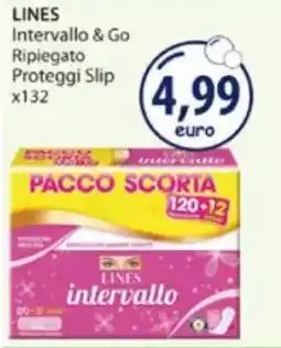 Acqua & Sapone LINES Intervallo & Go Ripiegato Proteggi Slip offerta