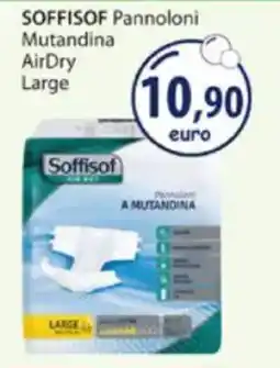 Acqua & Sapone SOFFISOF Pannoloni Mutandina AirDry Large offerta