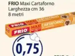 Acqua & Sapone FRIO Maxi Cartaforno Larghezza cm 36 8 metri offerta