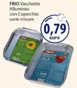 Acqua & Sapone FRIO Vaschette Alluminio con Coperchio varie misure offerta