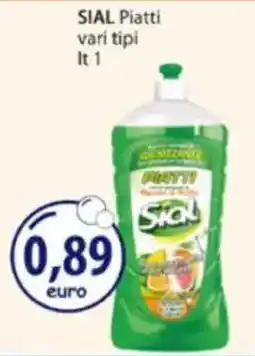 Acqua & Sapone SIAL Piatti vari tipi offerta