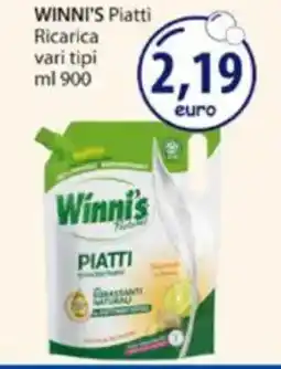 Acqua & Sapone WINNI'S Piatti Ricarica vari tipi offerta