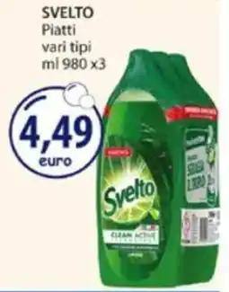Acqua & Sapone SVELTO Piatti vari tipi offerta