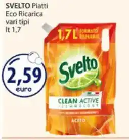 Acqua & Sapone SVELTO Piatti Eco Ricarica vari tipi offerta