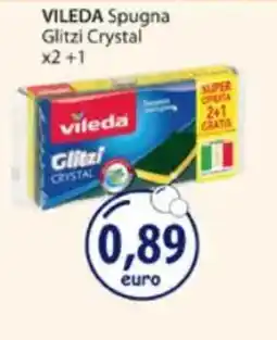 Acqua & Sapone VILEDA Spugna Glitzi Crystal offerta