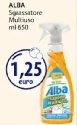 Acqua & Sapone ALBA Sgrassatore Multiuso offerta