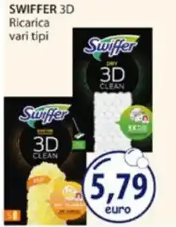 Acqua & Sapone SWIFFER 3D Ricarica vari tipi offerta