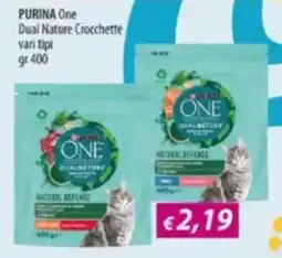 Acqua & Sapone PURINA One Dual Nature Crocchette vari tipi offerta