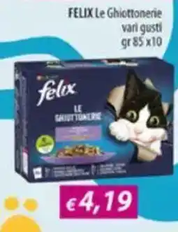 Acqua & Sapone FELIX Le Ghiottonerie vari gusti offerta