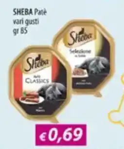 Acqua & Sapone SHEBA Patè vari gusti offerta