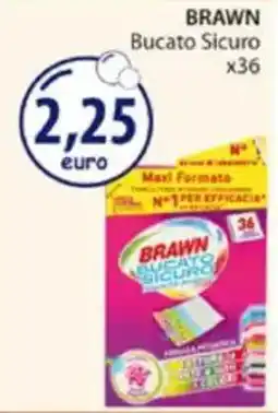 Acqua & Sapone BRAWN Bucato Sicuro x36 offerta