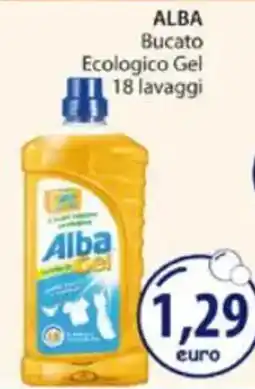 Acqua & Sapone ALBA Bucato Ecologico Gel 18 lavaggi offerta