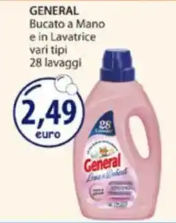 Acqua & Sapone GENERAL Bucato a Mano e in Lavatrice vari tipi 28 lavaggi offerta