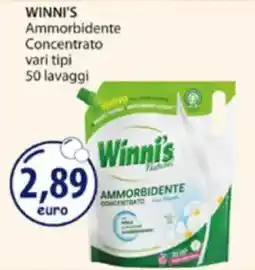 Acqua & Sapone WINNI'S Ammorbidente Concentrato offerta