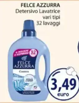 Acqua & Sapone FELCE AZZURRA Detersivo Lavatrice offerta